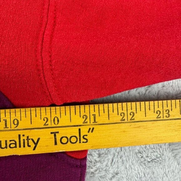 Nike Rework Sweater Red Purple Men's Size Medium - Picture 5 of 11